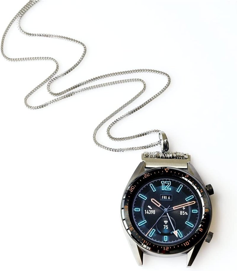 AgeratumWind Stainless Necklace for Smartwatch - Image 4